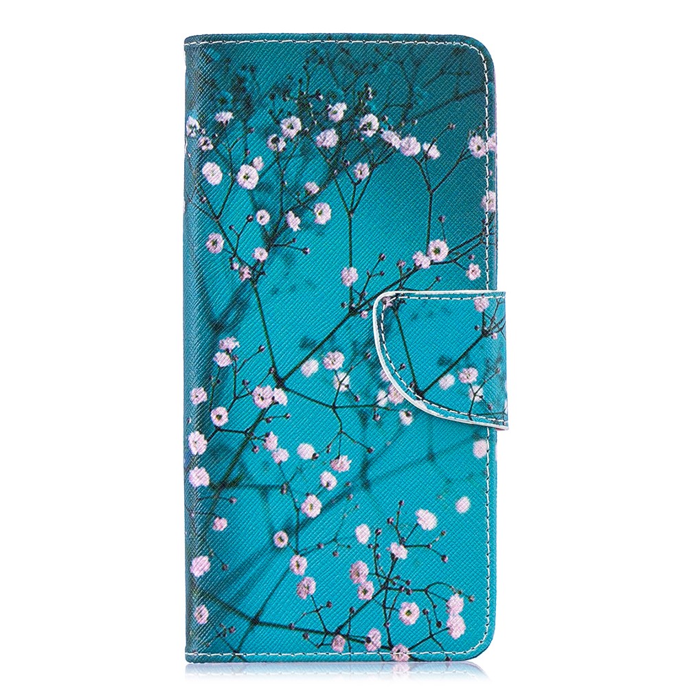 Печать По Шаблону PU Кожаный Чехол Для Мобильного Телефона Samsung Galaxy S10 Plus - Wintersweet-2