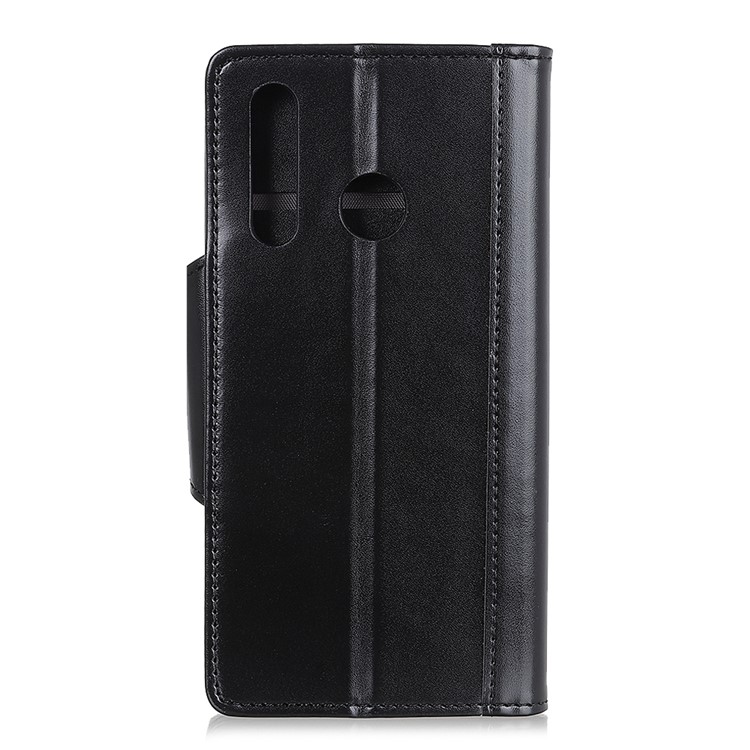 All Round Protection Stand Wallet PU Leather Case for Samsung Galaxy A8s - Black-4