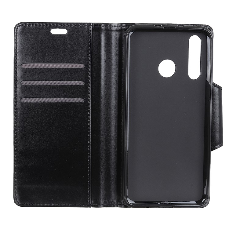 All Round Protection Stand Wallet PU Leather Case for Samsung Galaxy A8s - Black-5