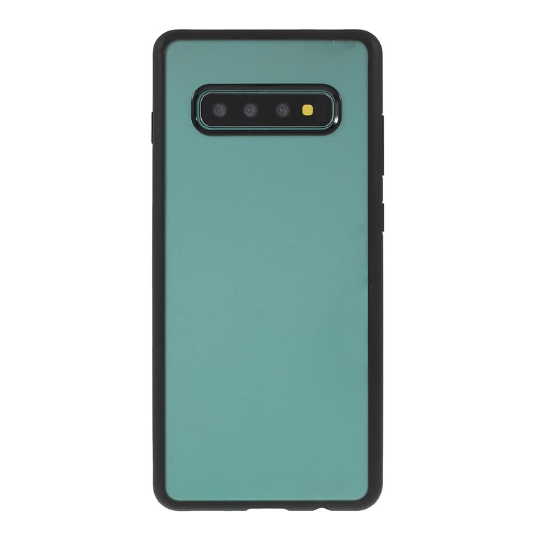 IPAKY Clear PC + TPU Hybrid-Schutzhülle Für Samsung Galaxy S10 Plus - Schwarz-2