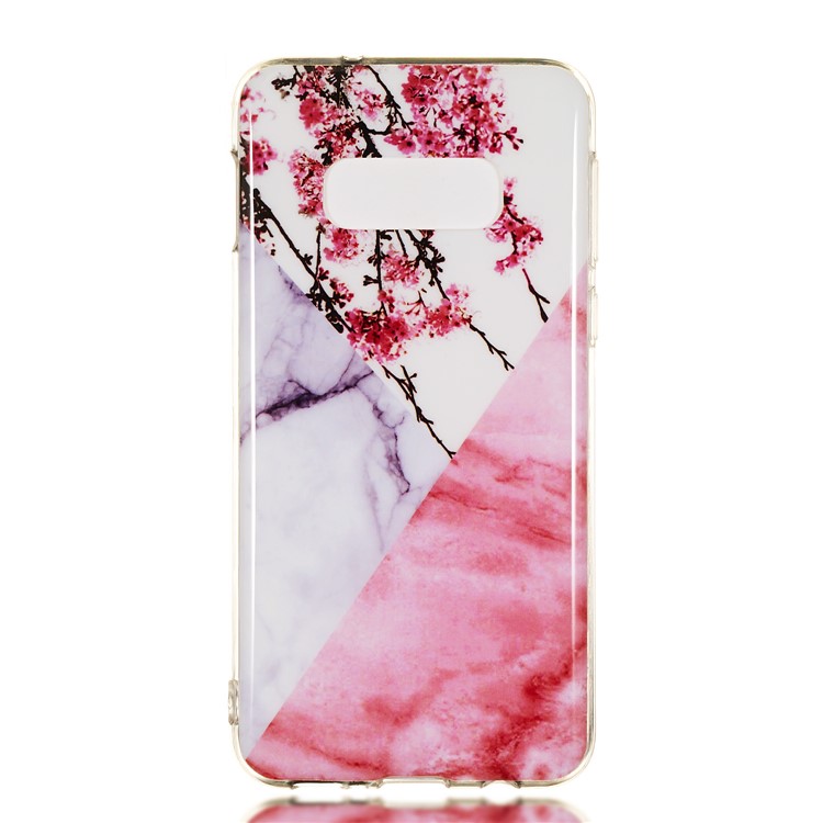 Padrão De Mármore IMD Soft TPU Volta Case Para Samsung Galaxy S10 Lite - Estilo K-2