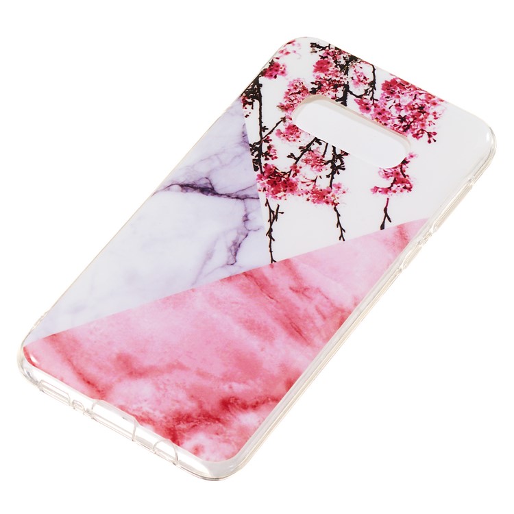 Padrão De Mármore IMD Soft TPU Volta Case Para Samsung Galaxy S10 Lite - Estilo K-3