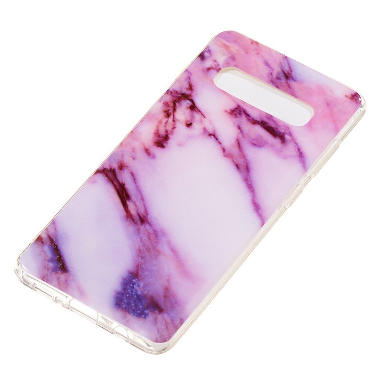Funda De Silicona Con Diseño De Mármol IMD Para TPU Samsung Galaxy S10 Plus - Estilo A-3