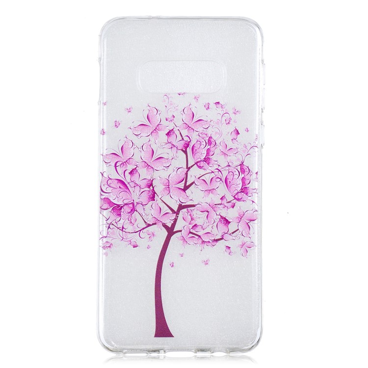 

Pattern Printing TPU Case Phone Shell for Samsung Galaxy S10e - Purple Tree, Galaxy S10e