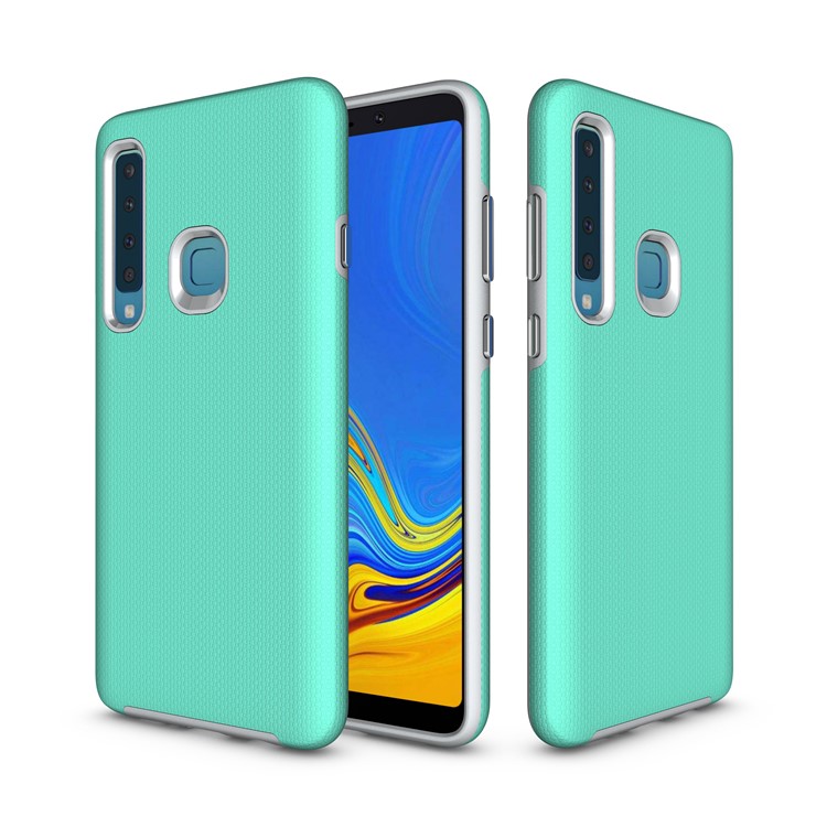 

Anti-skid PC + TPU Armor Mobile Casing for Samsung Galaxy A9 (2018) / A9 Star Pro / A9s - Cyan, Galaxy A9 (2018)