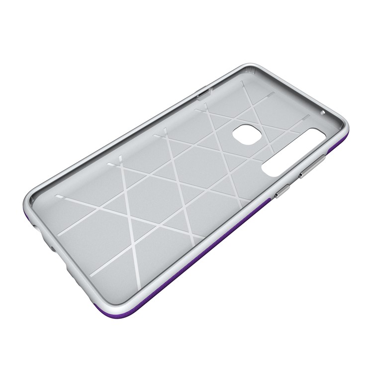 Anti-skid PC + TPU Armor Case Cover for Samsung Galaxy A9 (2018) / A9 Star Pro / A9s - Purple-10