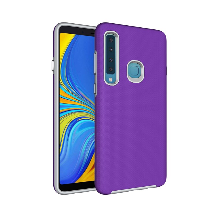 Anti-skid PC + TPU Armor Case Cover for Samsung Galaxy A9 (2018) / A9 Star Pro / A9s - Purple-2