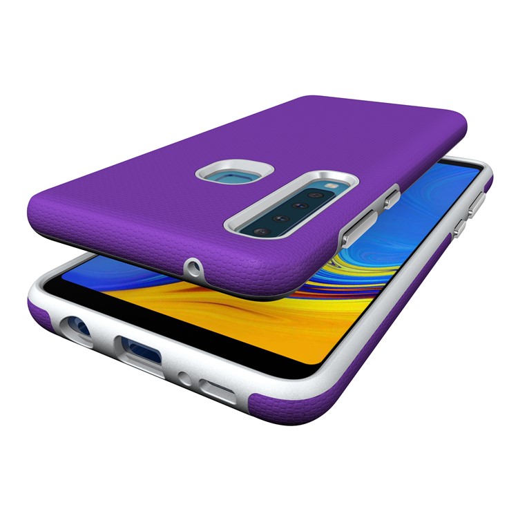 Anti-skid PC + TPU Armor Case Cover for Samsung Galaxy A9 (2018) / A9 Star Pro / A9s - Purple-8