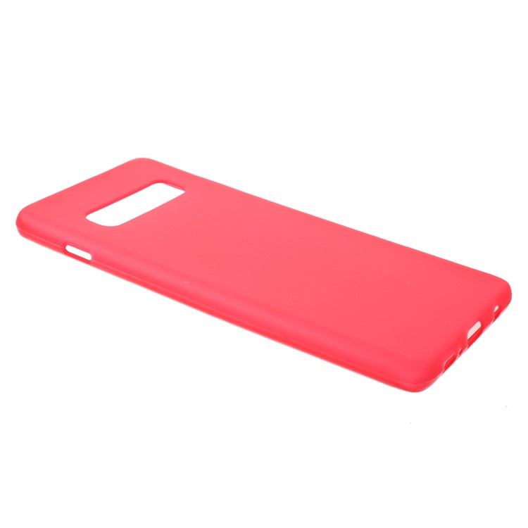 50PCS/Pack Double Sided Matte TPU Protection Back Case for Samsung Galaxy S10 - Red-2