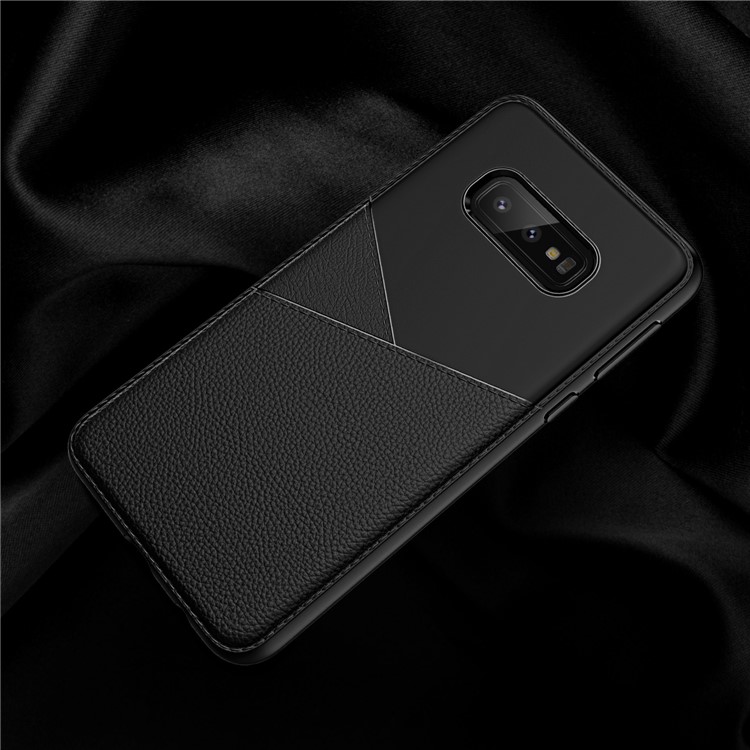 20PCS/Pack Litchi Skin TPU Case with Card Slots for Samsung Galaxy S10 Lite - Black-2