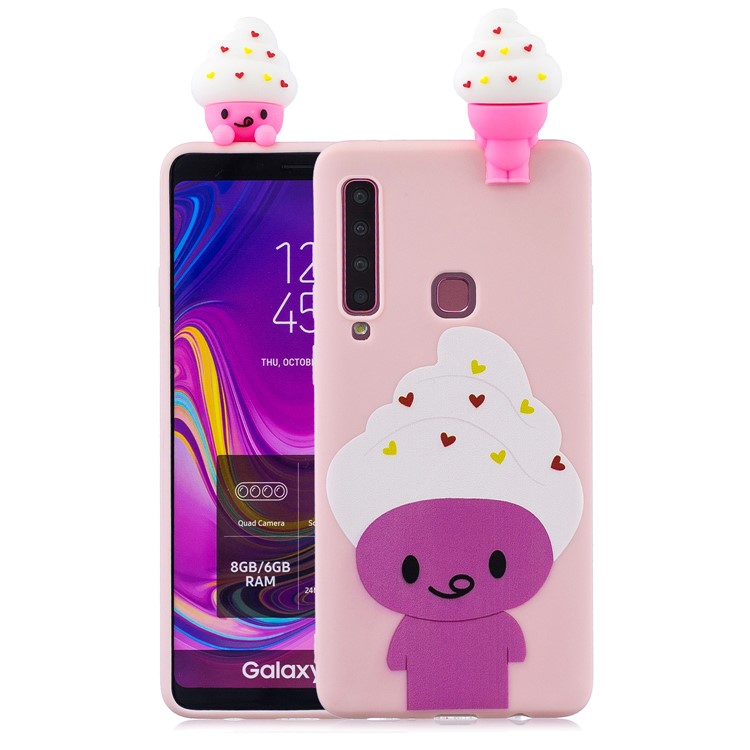 3d милая кукла печатает шаблон тпу гибкий чехол для samsung galaxy a9 (2018) / a9 star pro / a9s - мультфильм животное