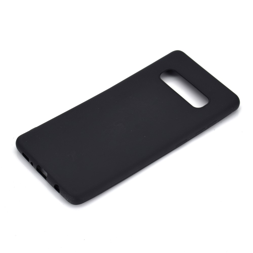 For Samsung Galaxy S10 Soft Matte TPU Gel Phone Casing - Black-3