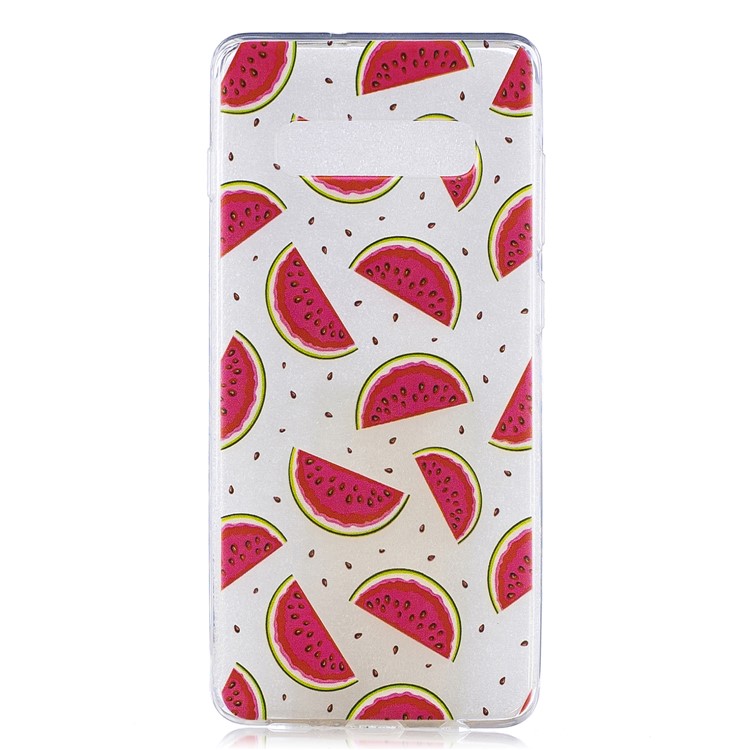 

Pattern Printing Soft TPU Back Shell for Samsung Galaxy S10 Plus - Watermelon, Galaxy S10 Plus