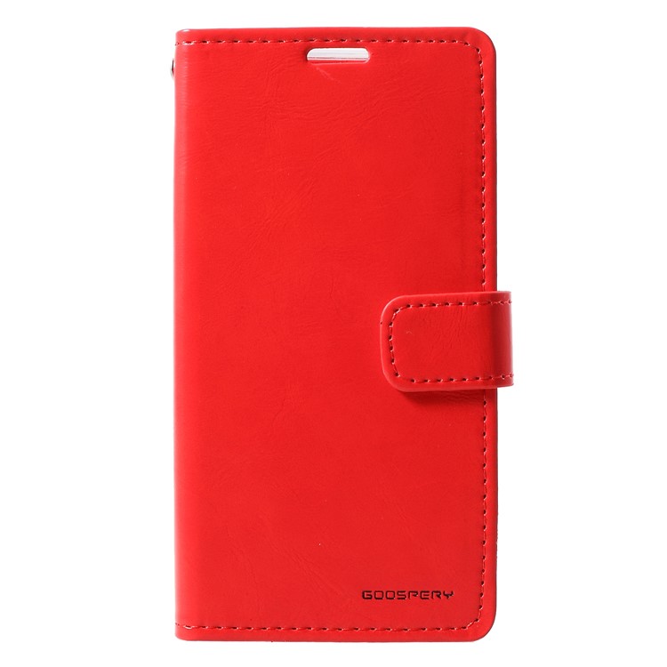 MERCURY GOOSPERY Blue Moon Wallet Leather Case for Samsung Galaxy S10 Lite - Red-3