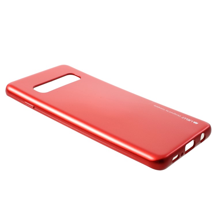 MERCURY GOOSPERY i JELLY TPU Gel Back Case for Samsung Galaxy S10 - Red-2