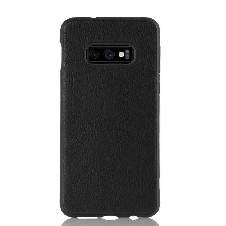 For Samsung Galaxy S10 Lite PU Leather Coated TPU Mobile Phone Case - Black-2