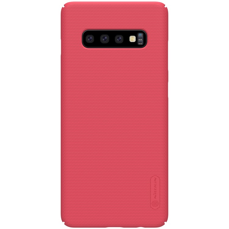 

NILLKIN Super Frosted Shield PC Protective Shell for Samsung Galaxy S10 Plus - Red, Galaxy S10 Plus
