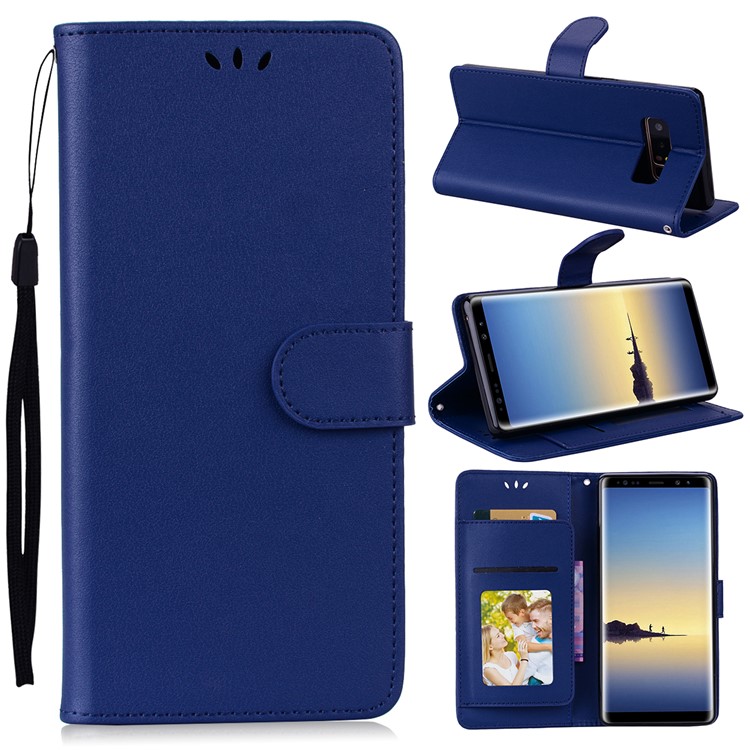

Кожаный Чехол С Подставкой Для Карт Для Samsung Galaxy S10 - Синий, Galaxy S10