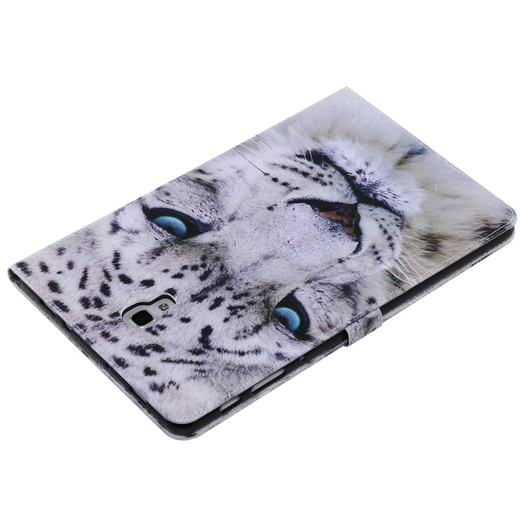 Patterned Leather Protective Case for Samsung Galaxy Tab A 10.5 (2018) T590 T595 - Leopard-6