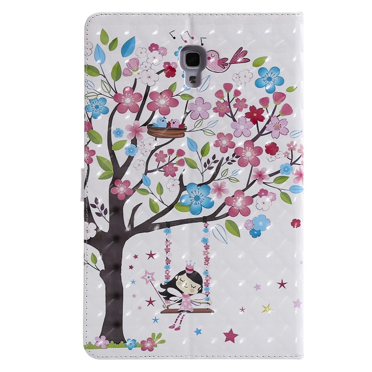 

Pattern Printing PU Leather Flip Stand Case for Samsung Galaxy Tab A 10.5 (2018) T590 T595 - Flowered Tree, Galaxy Tab A 10.5 (2018) T590 T595