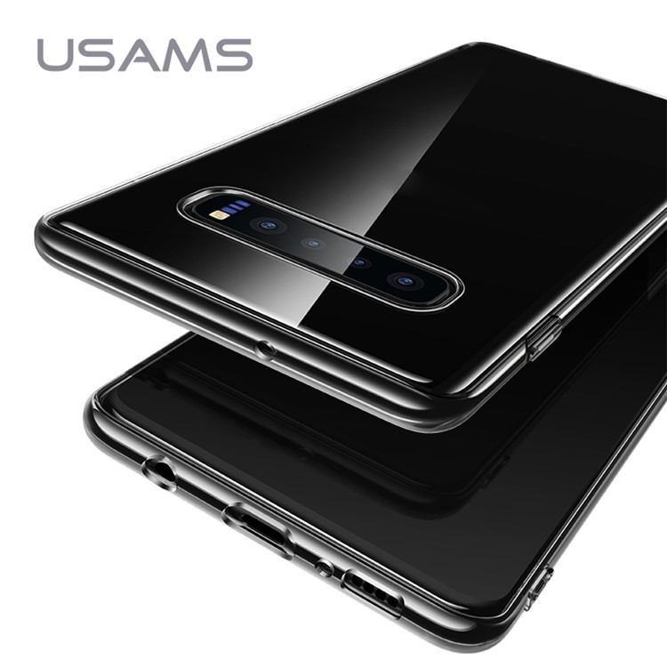 USAMS Primary Color Series Clear TPU Phone Case for Samsung Galaxy S10-6