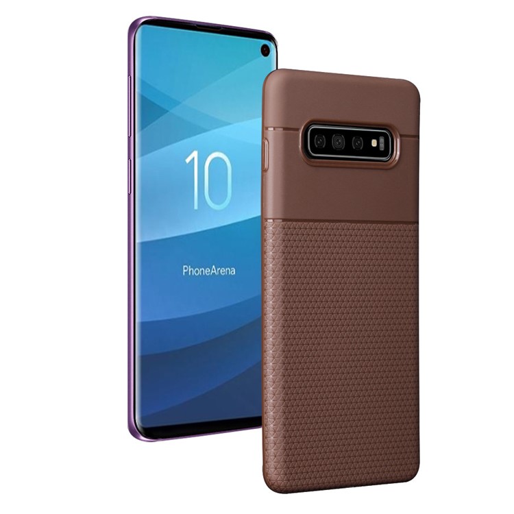 

Задняя Крышка ТПУ Для Samsung Galaxy S10 Plus - Коричневый, Galaxy S10 Plus