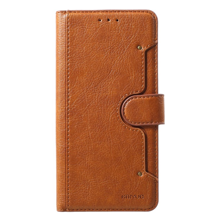

KAIYUE Premium PU Leather Wallet Case with Stand for Samsung Galaxy S10 Plus - Brown, Galaxy S10 Plus