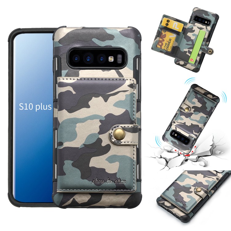 Shouhushen для samsung galaxy s10 plus с камуфляжным