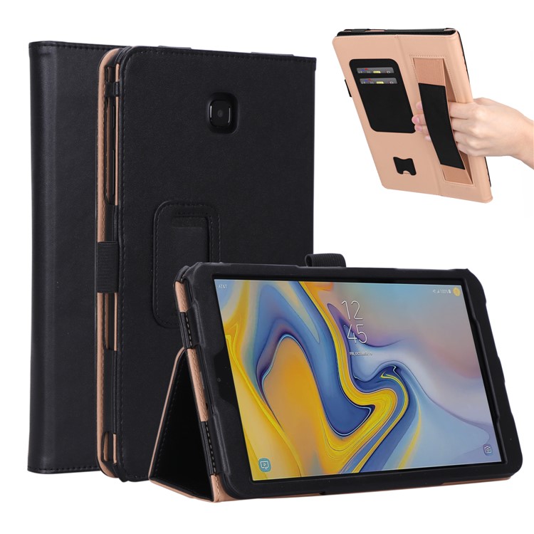 

Retro Style PU leather Case with Stand for Samsung Galaxy Tab A 8.0 (2018) T387 - Black, Galaxy Tab A 8.0 (2018)