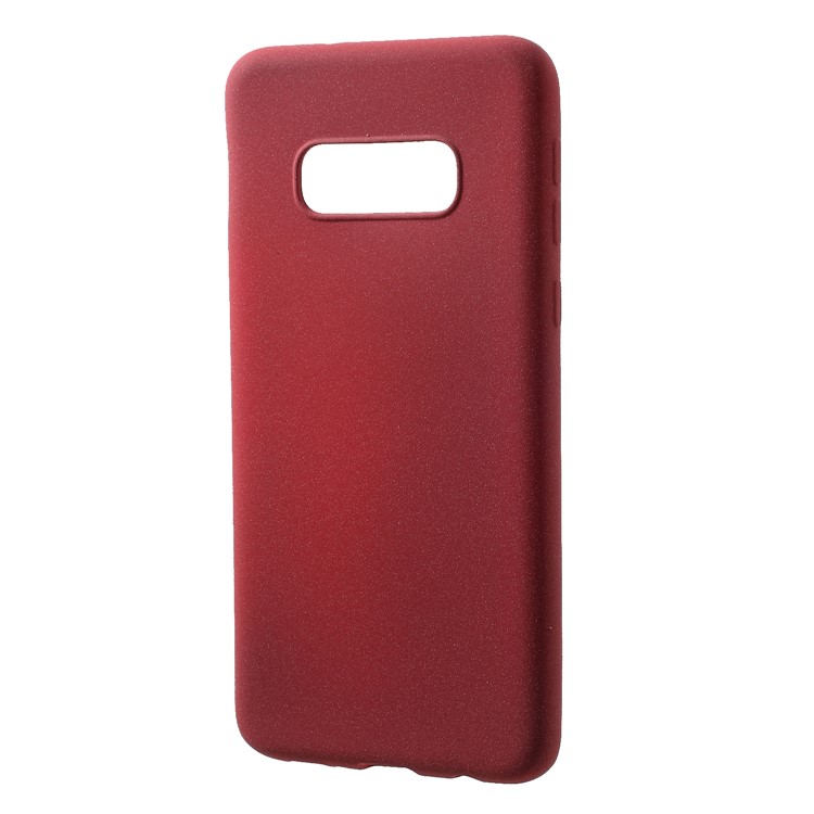 Skin-touch Matte TPU Phone Case for Samsung Galaxy S10e - Wine Red-2
