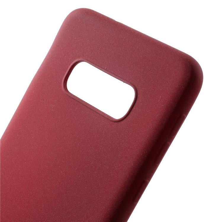Skin-touch Matte TPU Phone Case for Samsung Galaxy S10e - Wine Red-3