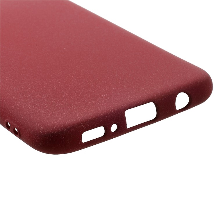 Skin-touch Matte TPU Phone Case for Samsung Galaxy S10e - Wine Red-5