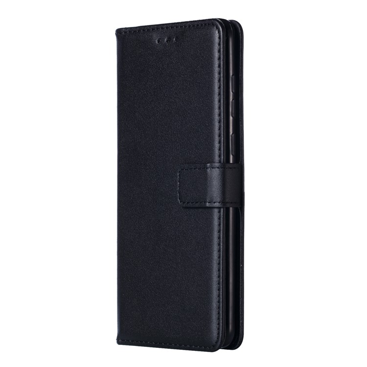Wallet Stand Leather Case with Strap for Samsung Galaxy A9 (2018) / A9 Star Pro / A9s - Black-5