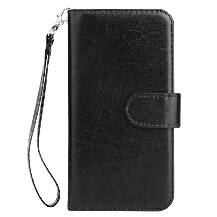 9-slot PU Leather Wallet Stand Phone Cover for Samsung Galaxy S10e - Black-2