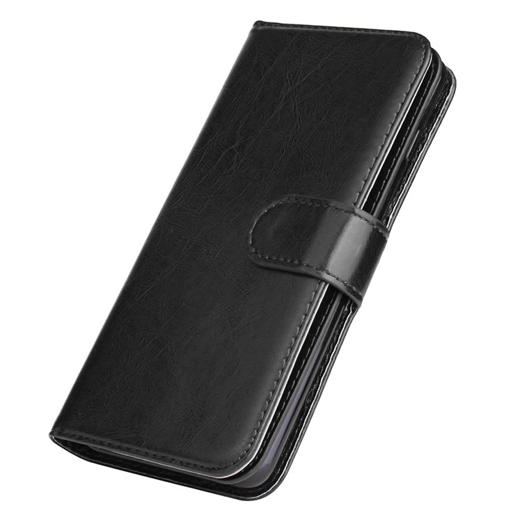 9-slot PU Leather Wallet Stand Mobile Shell Cover for Samsung Galaxy S10 - Black-4