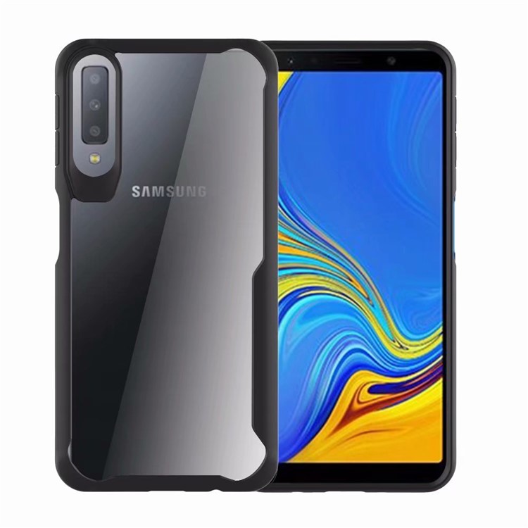 

Чехол Для Мобильного Телефона Samsung + TPU Для Samsung Galaxy S7 (2018) - Черный, Galaxy A7 (2018)