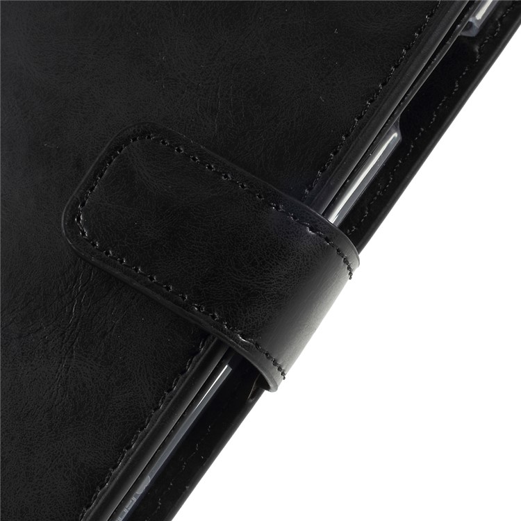 Custodia In Pelle MERCURY GOOSPERY Mansoor Wallet Diario Per Samsung Galaxy S10e - Nero-5