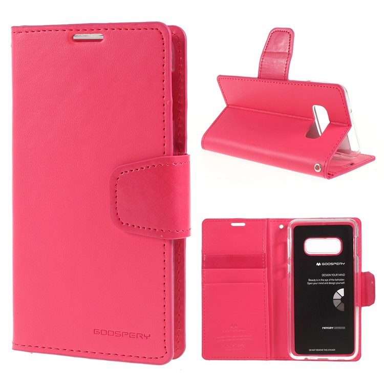 MERCURY GOOSPERY Sonata Diary Leather Wallet Case for Samsung Galaxy S10e - Rose-1