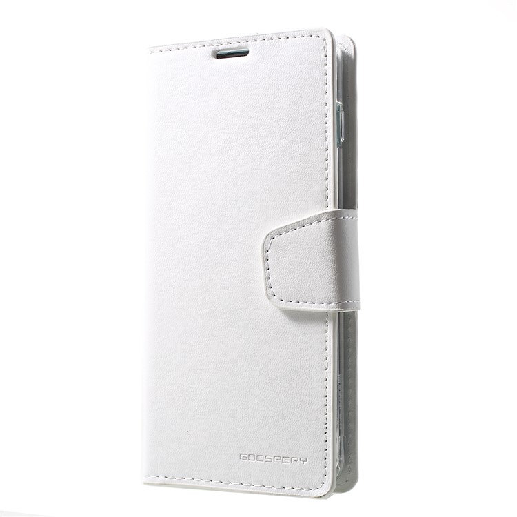 MERCURY GOOSPERY Sonata Diary Leather Wallet Cover for Samsung Galaxy S10 - White-2