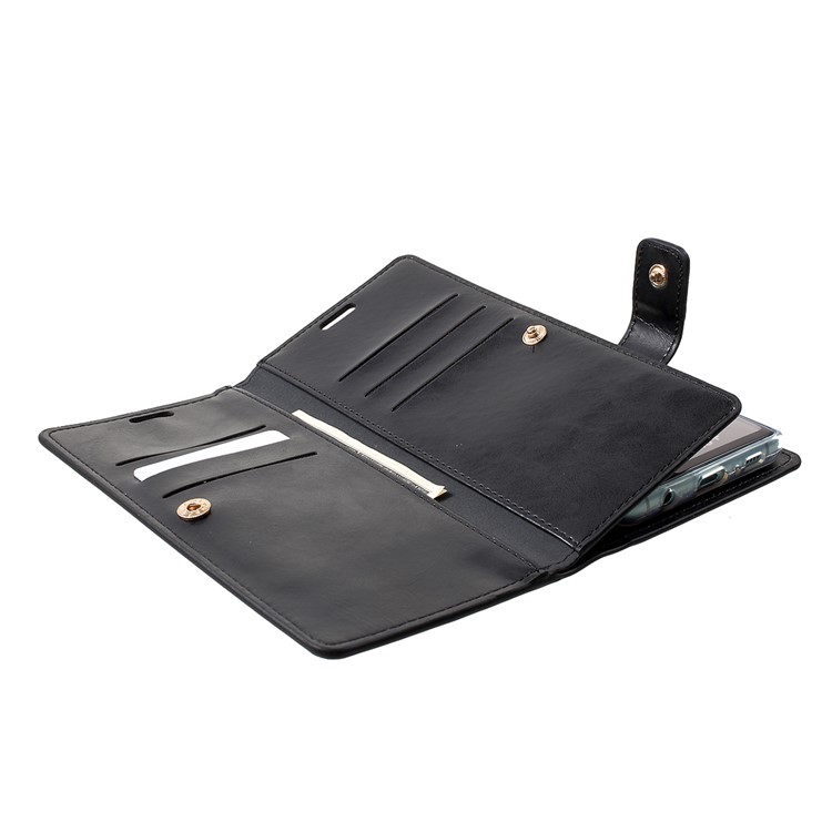 MERCURY GOOSPERY Mansoor Carteira Diário PU Capa De Couro Para Samsung Galaxy S10 Plus - Preto-6