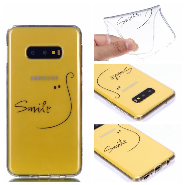 

Печать Шаблона Мягкой Оболочки ТПУ Для Samsung Galaxy S10E - Улыбка, Galaxy S10e