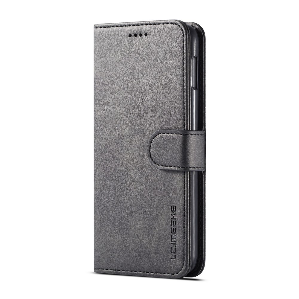 LC.IMEEKE Wallet Leather Stand Case for Samsung Galaxy S10e - Black-2