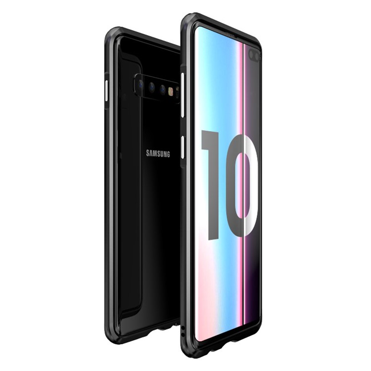 

LUPHIE Для Samsung Galaxy S10 Plus Металлический Чехол Для Мобильного Телефона - Черный, Galaxy S10 Plus