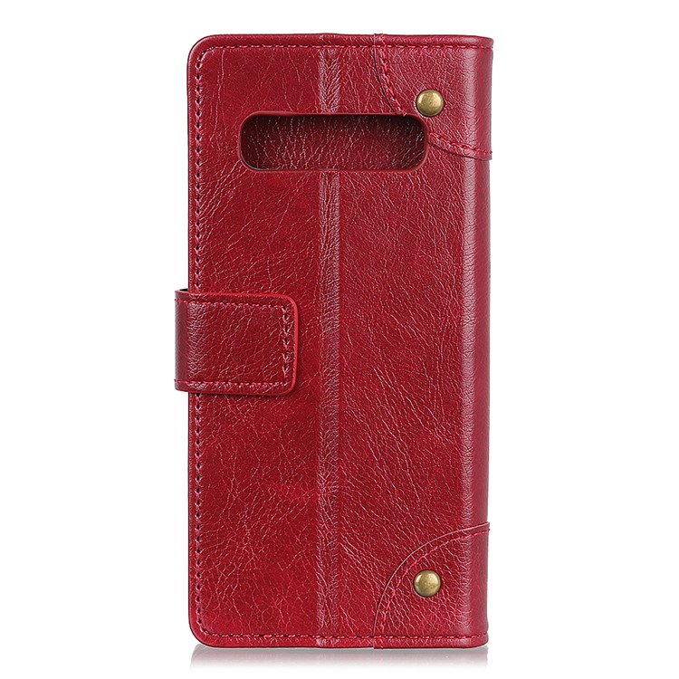 

Wallet Leather Stand Case for Samsung Galaxy S10 5G - Red, Galaxy S10 5G