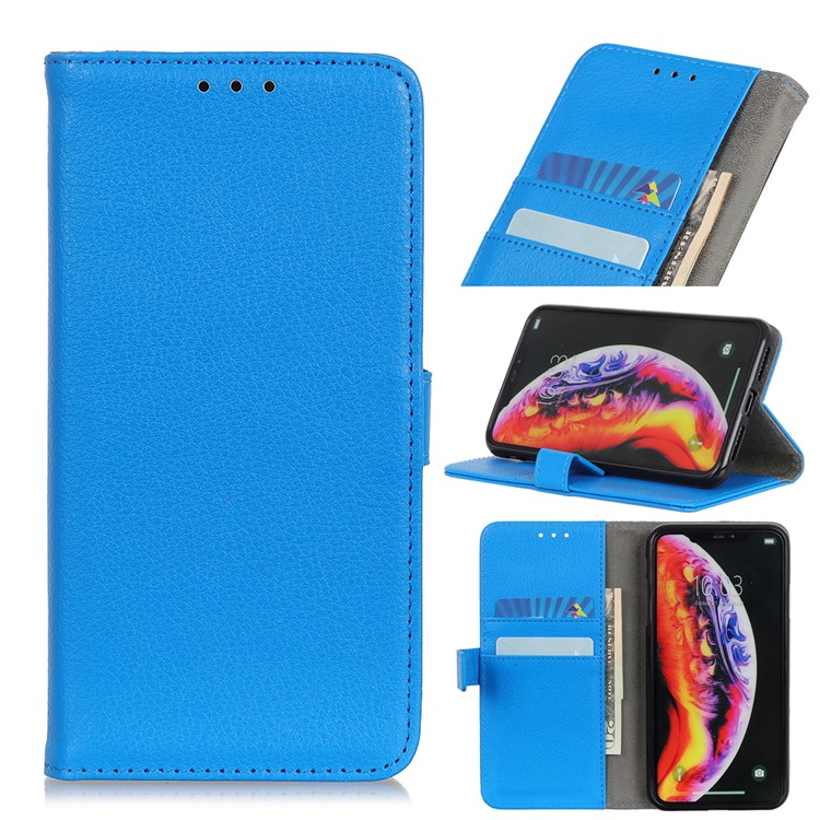 Кожаный кошелек для кожи личи для samsung galaxy