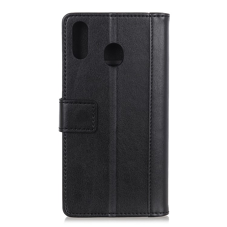 Wallet Leather Stand Case for Samsung Galaxy A40 - Black-3