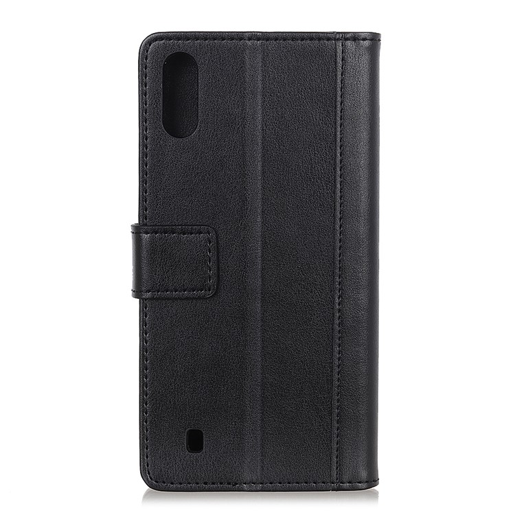 Etui Portefeuille En Cuir Pour Samsung Galaxy A10 - Noir-3