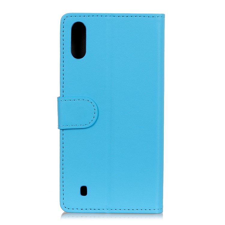 

Wallet Leather Stand Case for Samsung Galaxy M10 - Blue, Galaxy M10