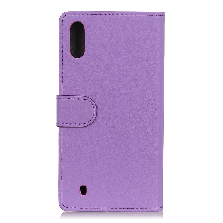 

Кошелек Кожаный Чехол-подставка Для Samsung Galaxy M10 - Пурпурный, Galaxy M10