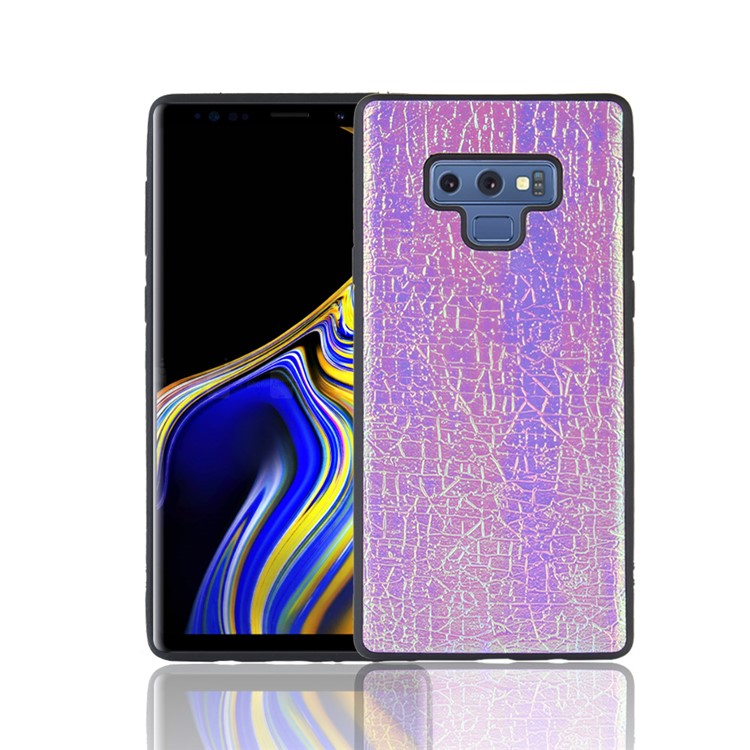 

PU Leather Coated TPU Soft Case for Samsung Galaxy Note9 SM-N960 - Purple, Galaxy Note9 N960
